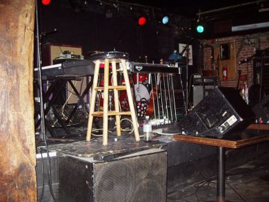 Stage at the Mercury Lounge